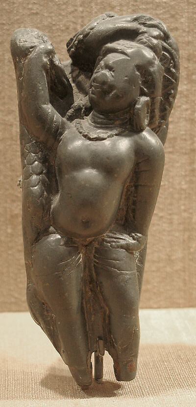Chakrapurusha (The Personification of Vishnu's War Discus), Stone, India (Jammu & Kashmir, ancient kingdom of Kashmir) 