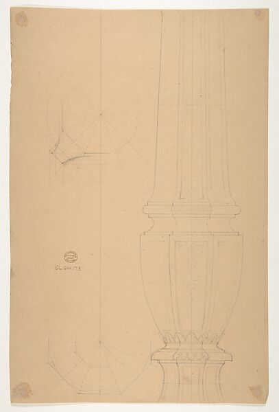 Design from the Workshop of Froment-Meurice, Workshop of Jacques-Charles-François-Marie Froment-Meurice (French, 1864–1948), Graphite