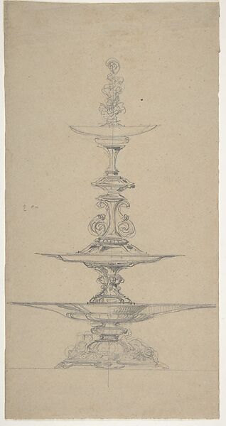 Design from the Workshop of Froment-Meurice, Workshop of Jacques-Charles-François-Marie Froment-Meurice (French, 1864–1948), Graphite 