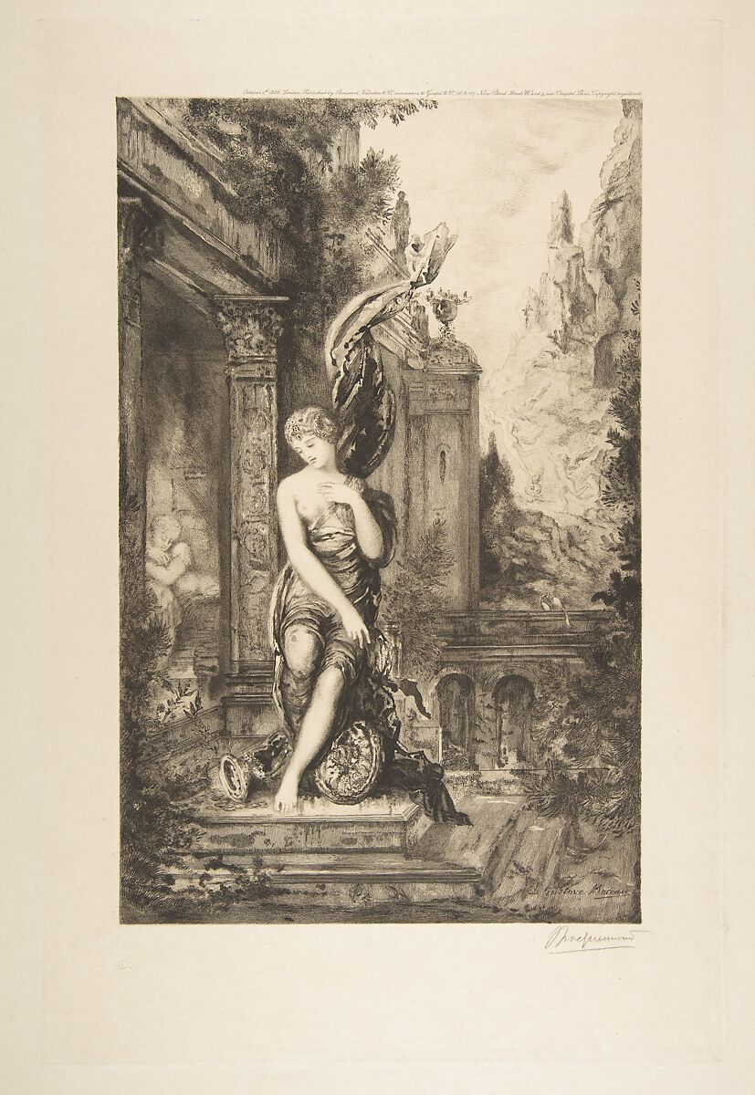L'Homme qui court après la Fortune et celui qui l'attend dans son lit, Félix Bracquemond (French, Paris 1833–1914 Sèvres), Etching; fifth state of five 