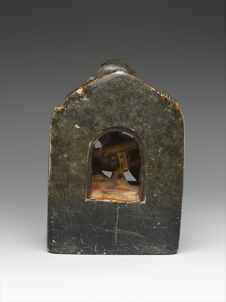 Acala, Chloritic stone with gilding, Tibet