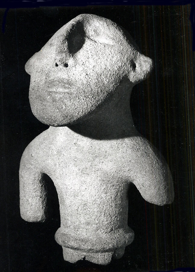Bust of a Male Figure, Terracotta, Indonesia (Sulawesi)