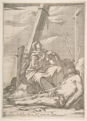 Christ and the Virgin at the Foot of the Cross