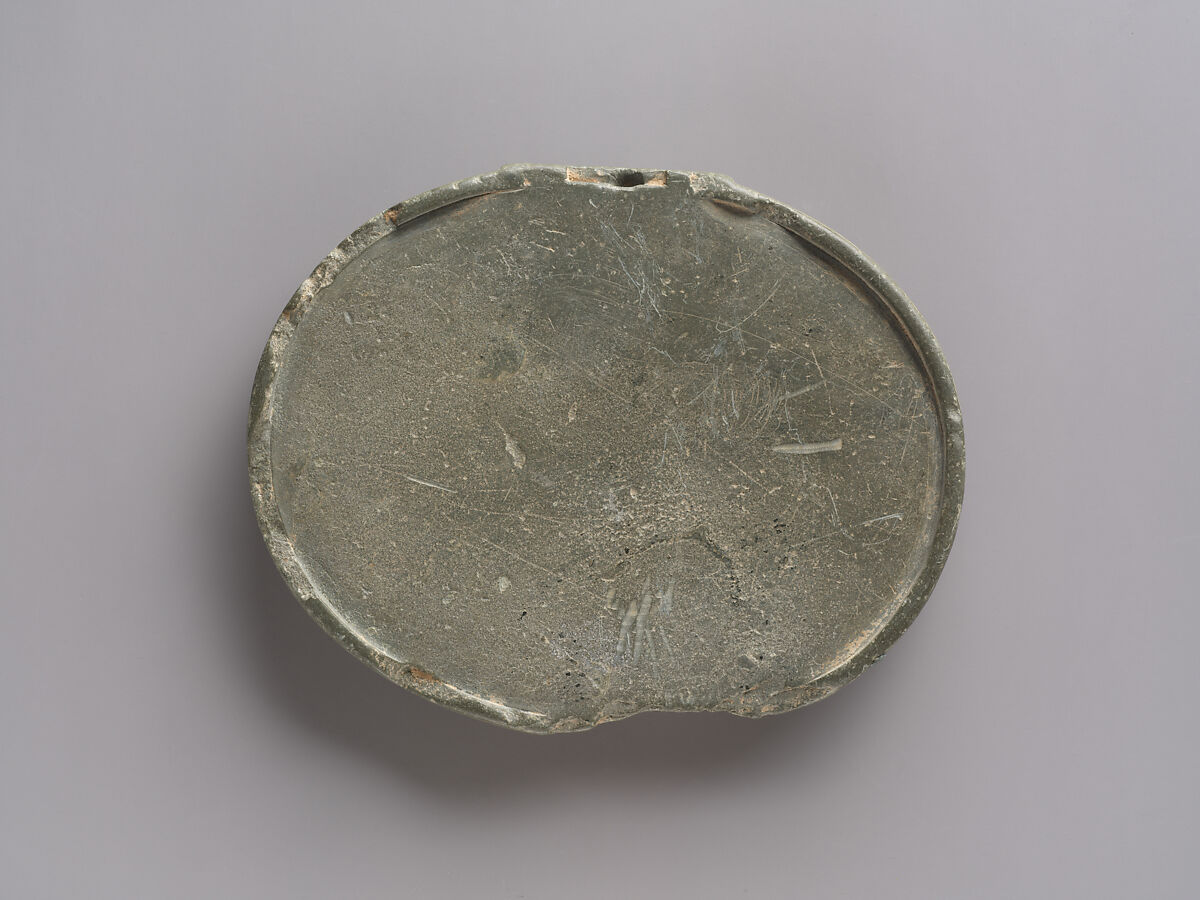 Box Lid with a Phoenix, Schist, Pakistan (ancient region of Gandhara)