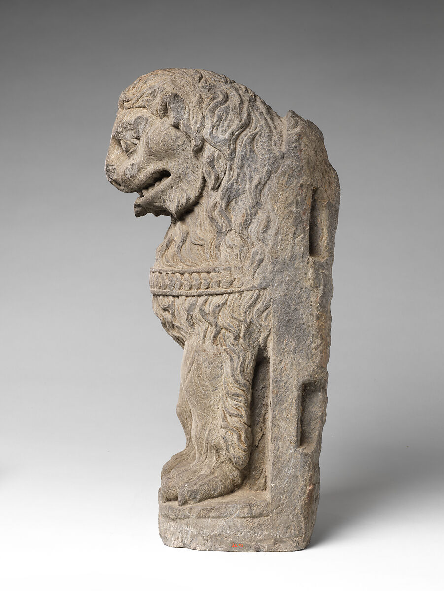 Lion, Schist, Pakistan (ancient region of Gandhara)
