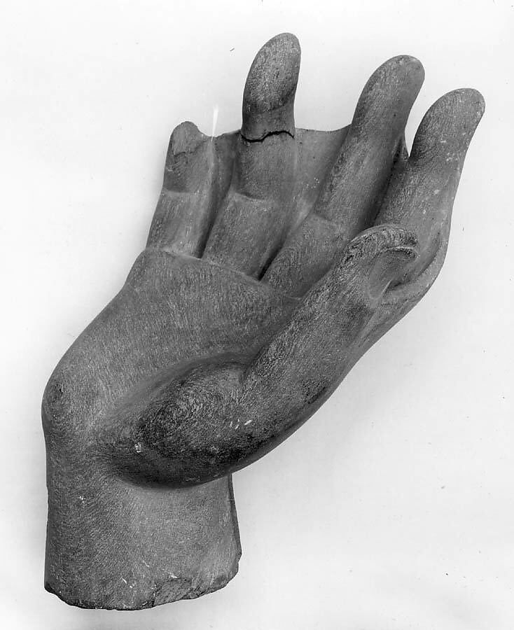 Right Hand of the Buddha, Stone, Pakistan (ancient region of Gandhara) 