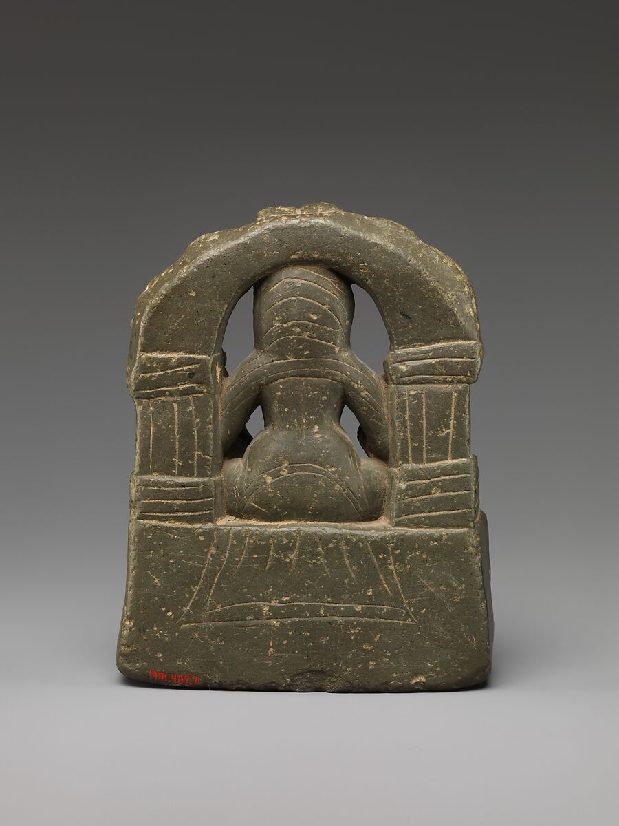 Gaja Lakshmi, Goddess of Fortune, Stone, India (Kashmir)