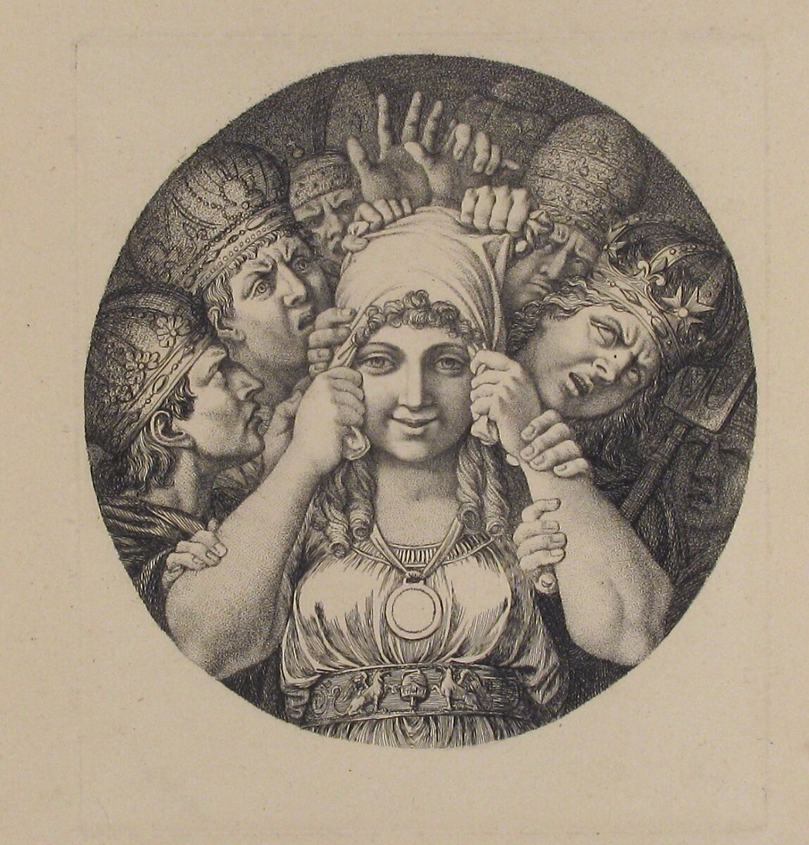 La Coaltion, Esprit Antoine Gibelin (French, Aix en Provence 1739–1813 Aix en Provence), Etching