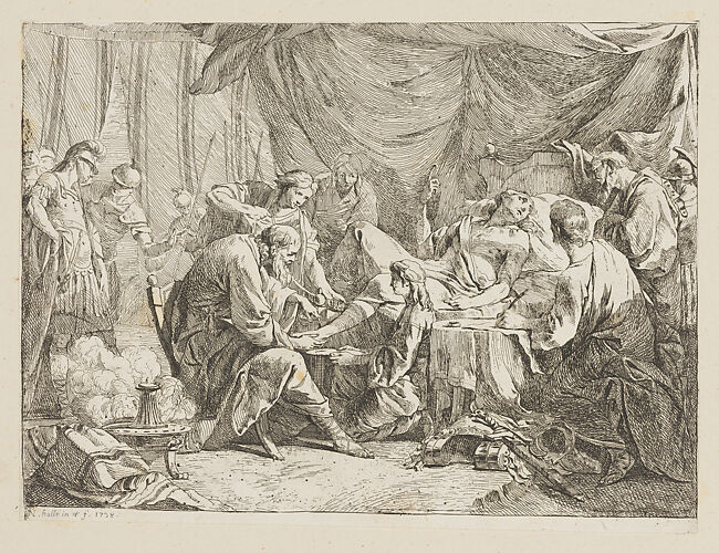 Death of Antiochus After His Fall