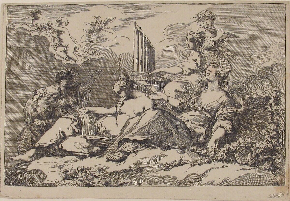The Harmony of Nature, Pierre Lélu (French, Paris 1741–1810 Paris), Etching