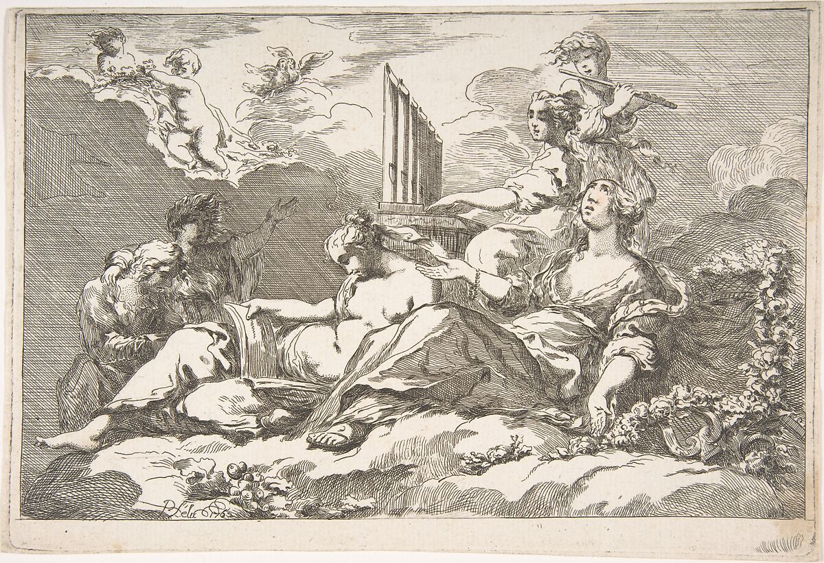 The Harmony of Nature, Pierre Lélu (French, Paris 1741–1810 Paris), Etching 