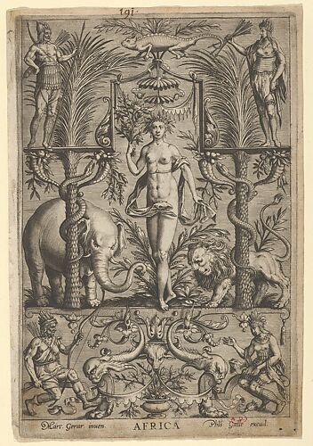 Allegory of Africa, from 