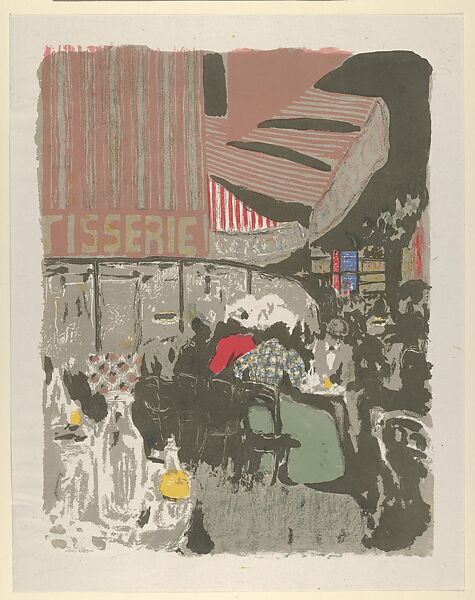 La Pâtisserie, from "Landscapes and Interiors", Edouard Vuillard (French, Cuiseaux 1868–1940 La Baule), Lithograph 