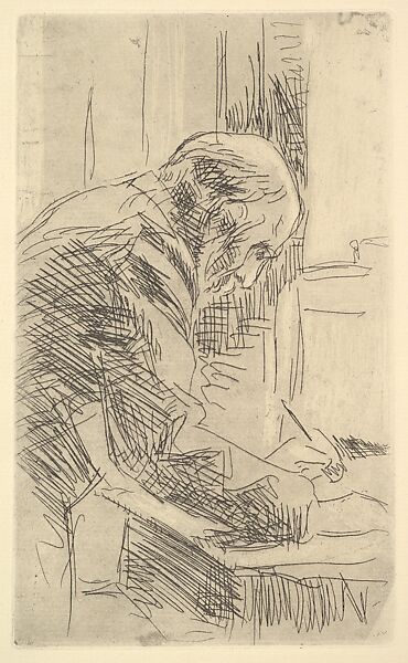 The Printmaker, Edouard Vuillard (French, Cuiseaux 1868–1940 La Baule) ?, Etching on laid paper 