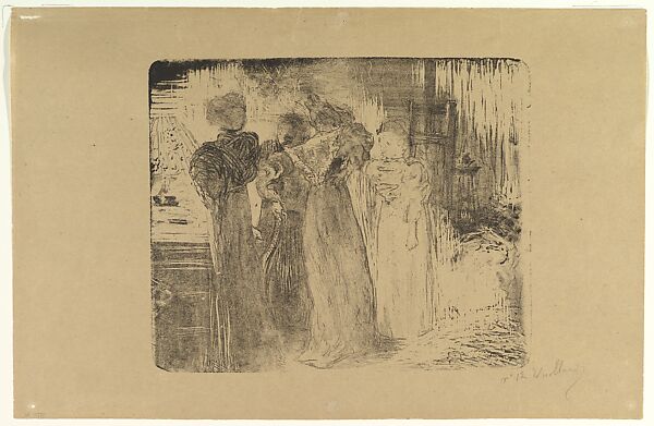 L'Atelier, Edouard Vuillard (French, Cuiseaux 1868–1940 La Baule), Lithograph 