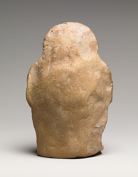 Rattle in the Form of a Crouching Grotesque Yaksha (Male Nature Spirit), Terracotta, India