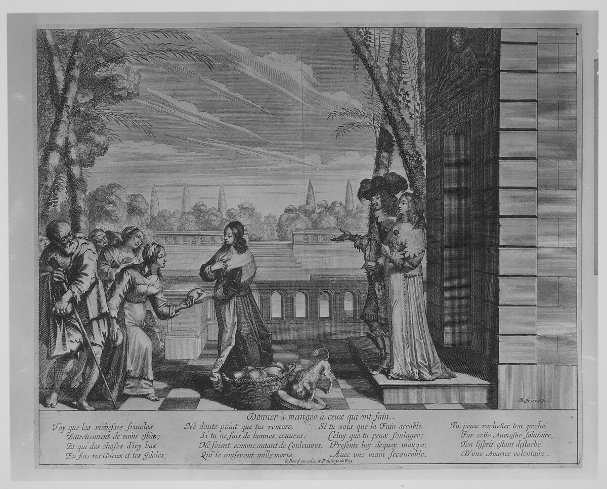 The Prodigal Son Leaves Home, Abraham Bosse (French, Tours 1602/04–1676 Paris), Etching