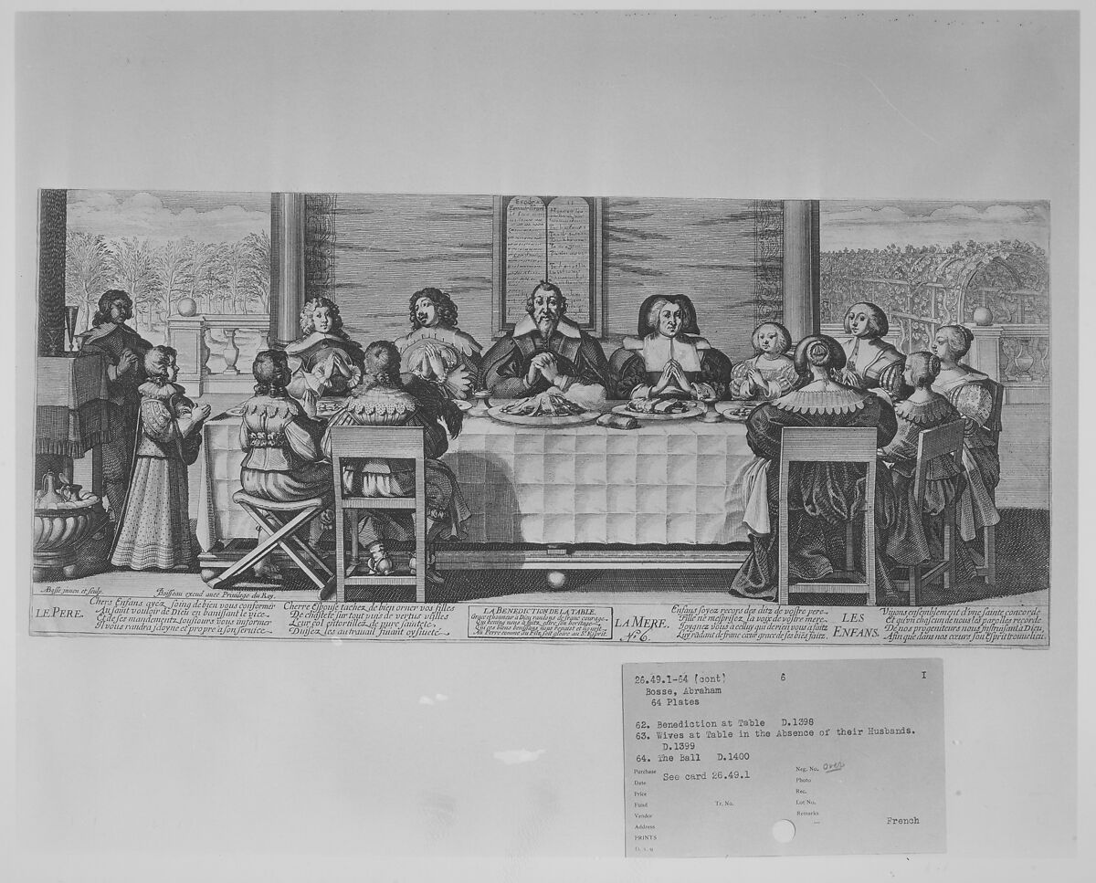 The Prodigal Son Leaves Home, Abraham Bosse (French, Tours 1602/04–1676 Paris), Etching