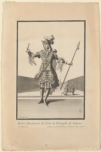 Costume of Endymion from the Ballet 