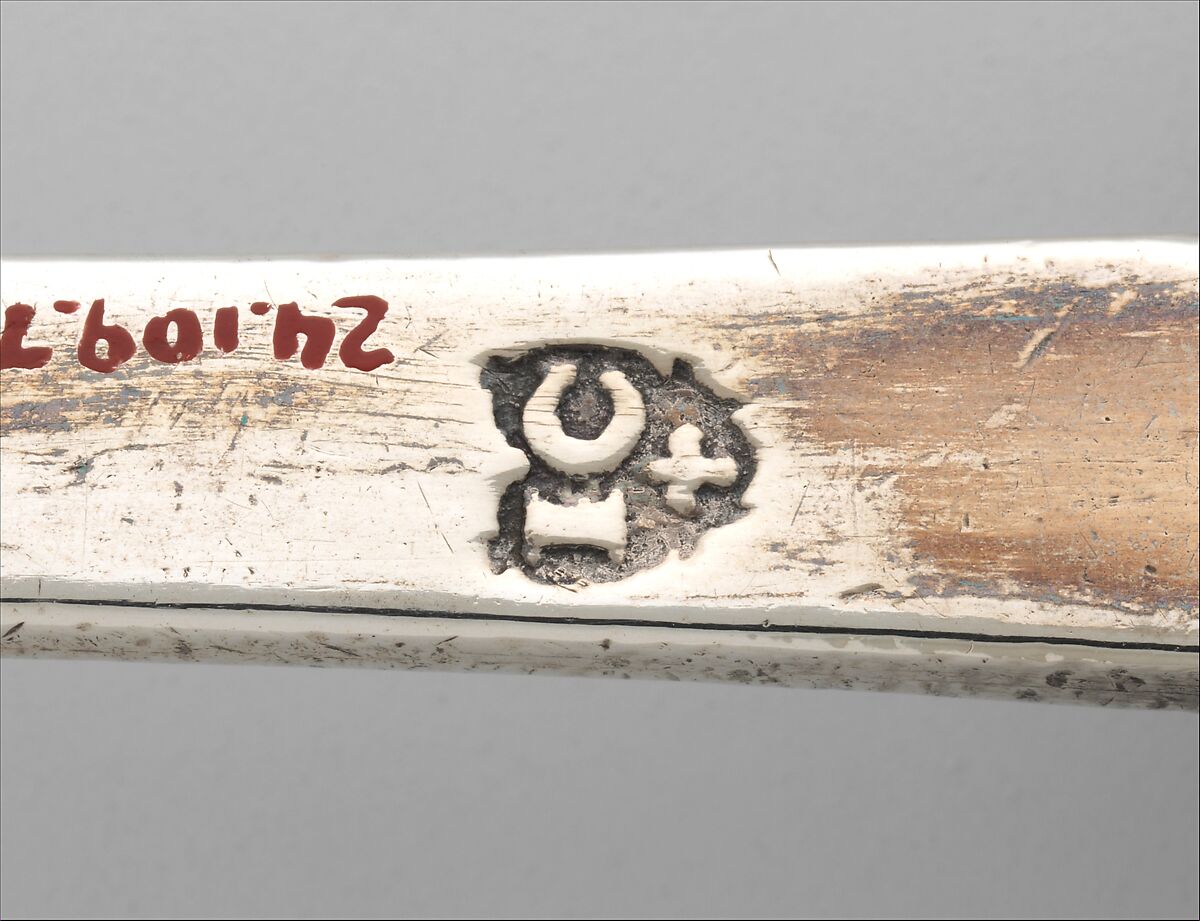 Funeral Spoon, John Coney (1655/56–1722), Silver, American