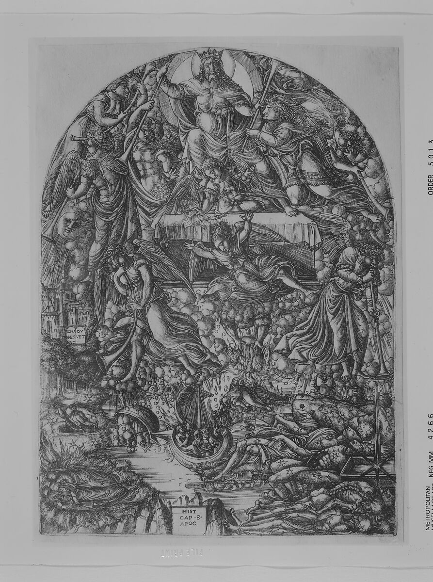 The Opening of the Seventh Seal, from the Apocalypse, Jean Duvet (French, ca. 1485–after 1561), Engraving