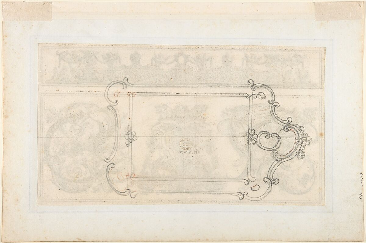 Plate 8, from "Orthographia", Johann Daniel Preissler (German, Nuremberg 1666–1737 Nuremberg), Etching