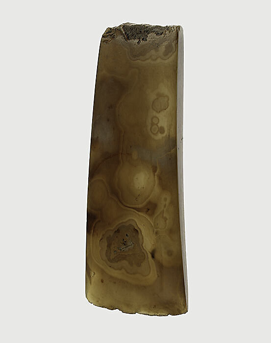 Ceremonial Ax, Translucent agate, Indonesia 