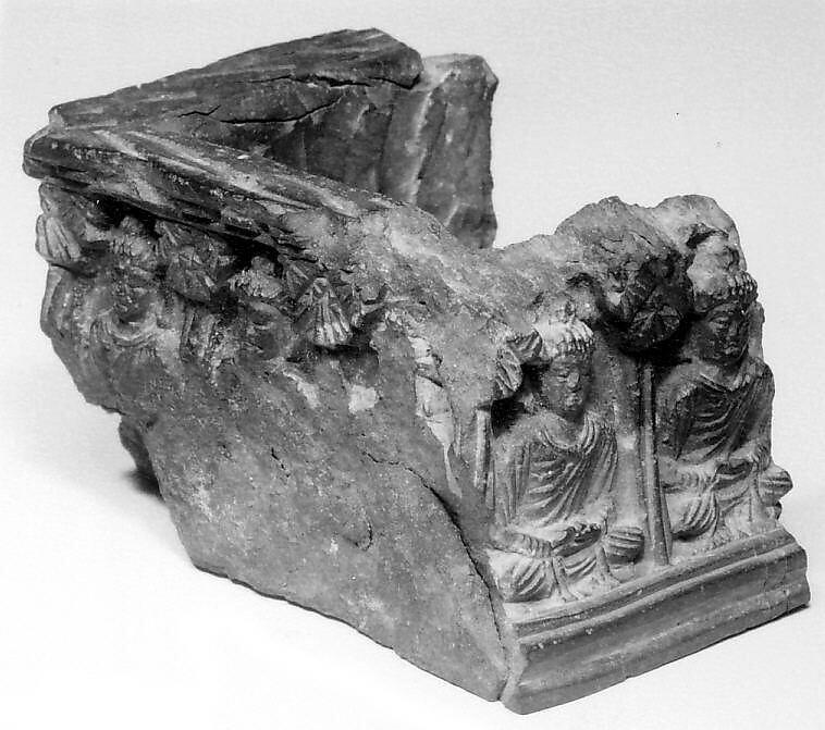 Fragment of a Box, Stone, Pakistan (ancient region of Gandhara) 