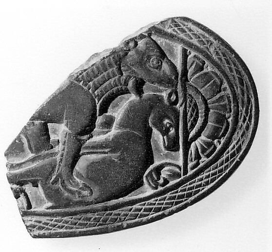 Fragment of a Box Lid, Stone, Pakistan (ancient region of Gandhara) 