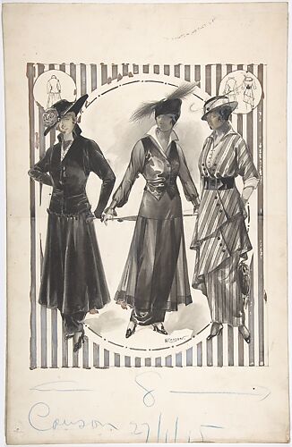 Designs for Three Women's Ensembles