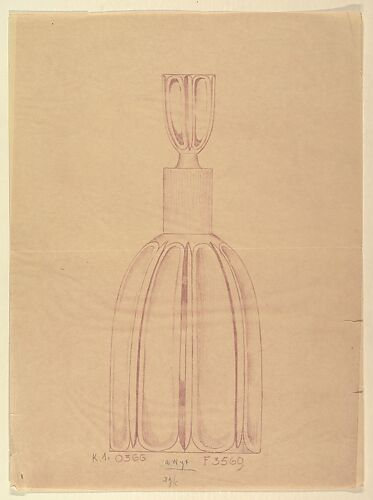 Design for Glass Decanter