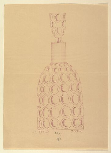 Design for Glass Decanter
