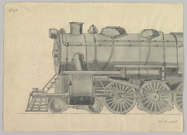 Design for Model Train, Pennsylvania (front half)