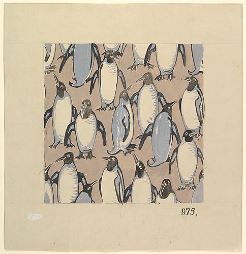 Penguin Textile Design