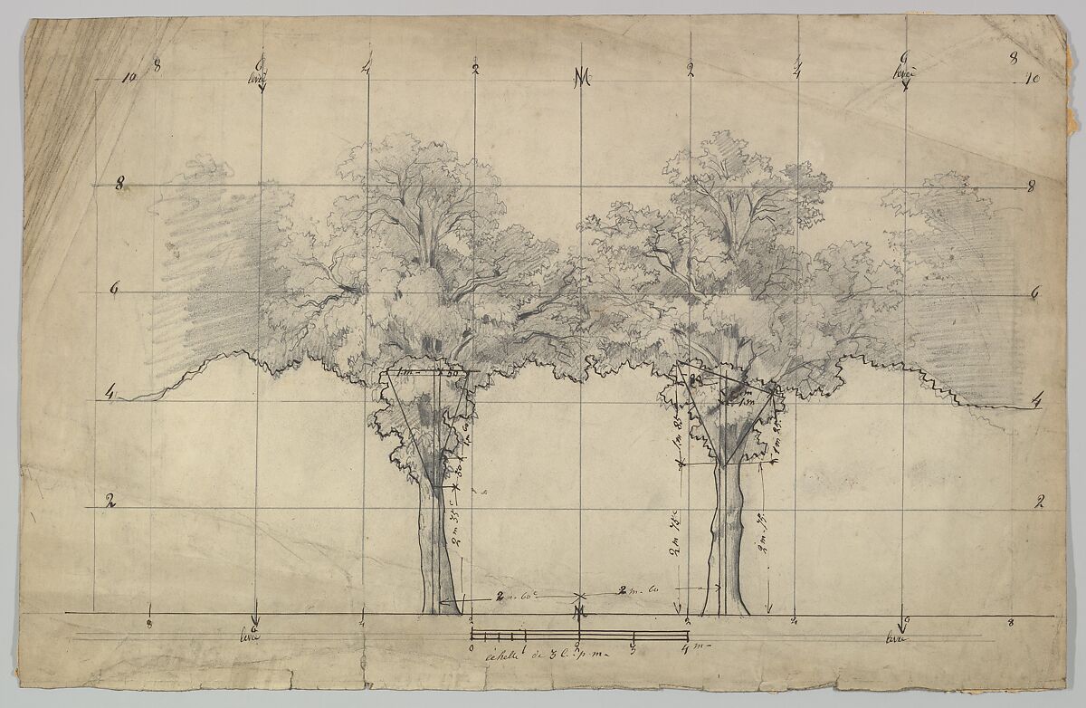 Design for a Stage Set, Eugène Cicéri (French, Paris 1813–1890 Fontainebleau) 