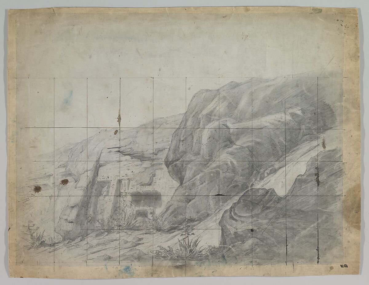 Design for a Stage Set, Eugène Cicéri (French, Paris 1813–1890 Fontainebleau) 