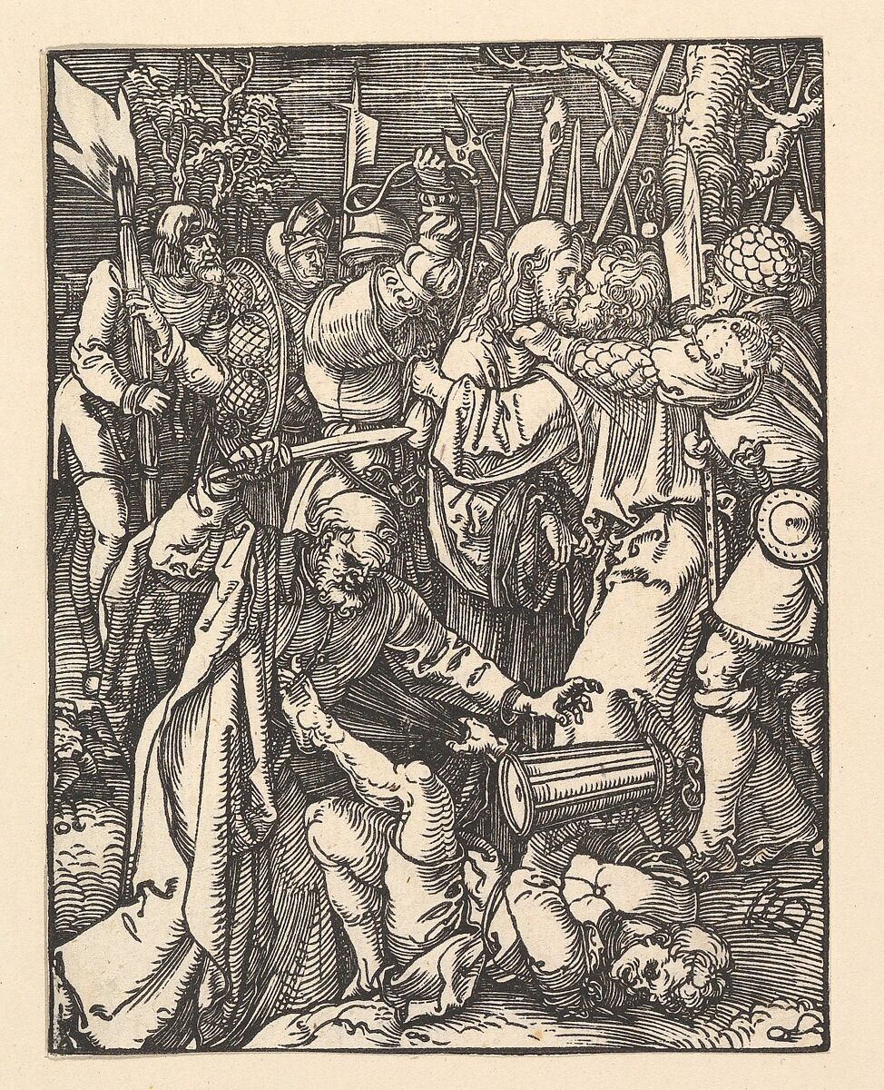 The Betrayal of Christ, from "The Small Passion", Albrecht Dürer (German, Nuremberg 1471–1528 Nuremberg), Woodcut 