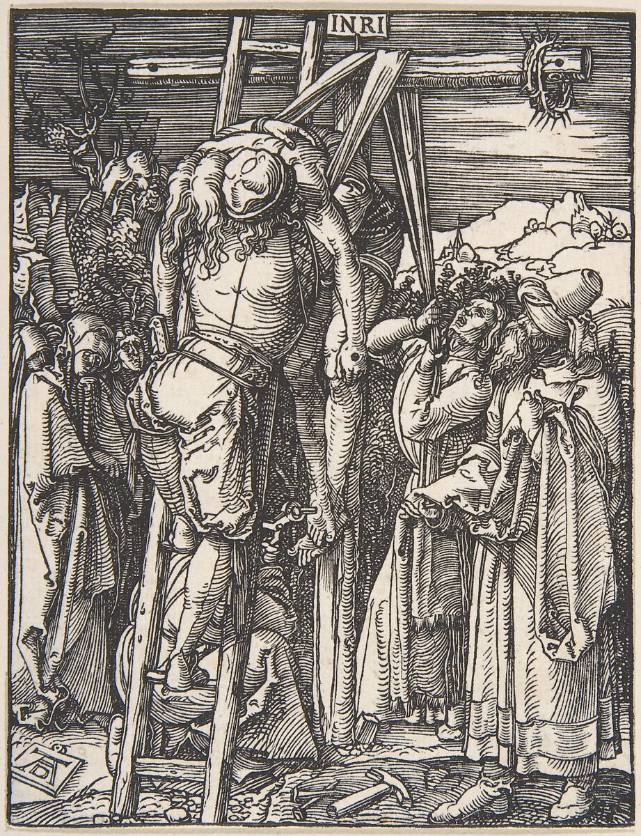 The Descent from the Cross, from "The Small Passion", Albrecht Dürer (German, Nuremberg 1471–1528 Nuremberg), Woodcut