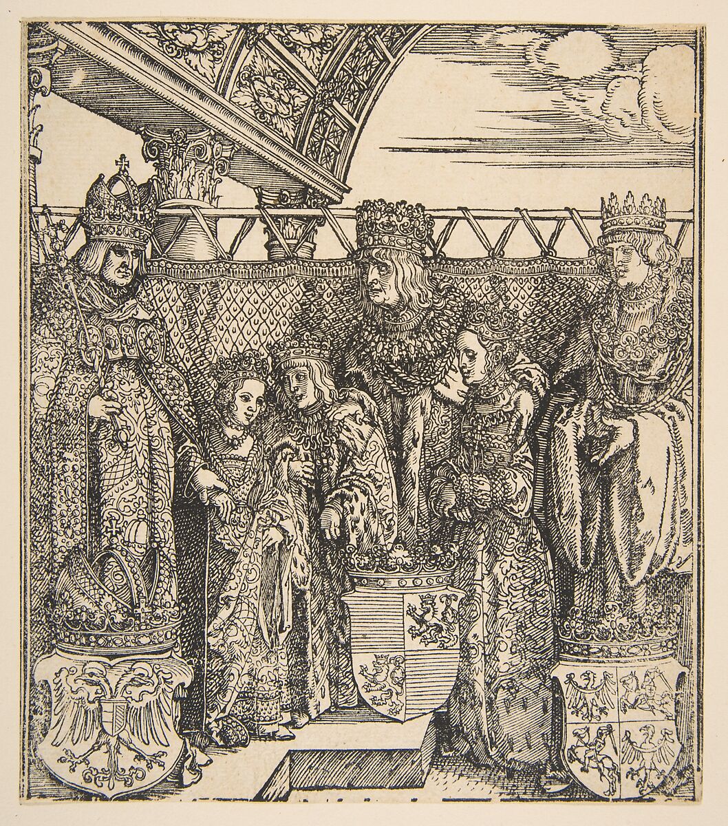 The Congress of Princes at Vienna, Albrecht Dürer (German, Nuremberg 1471–1528 Nuremberg), Woodcut 