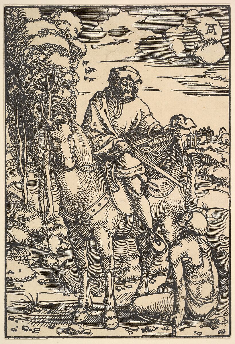 St. Martin, Hans Baldung (called Hans Baldung Grien) (German, Schwäbisch Gmünd (?) 1484/85–1545 Strasbourg), Woodcut; second of two states 