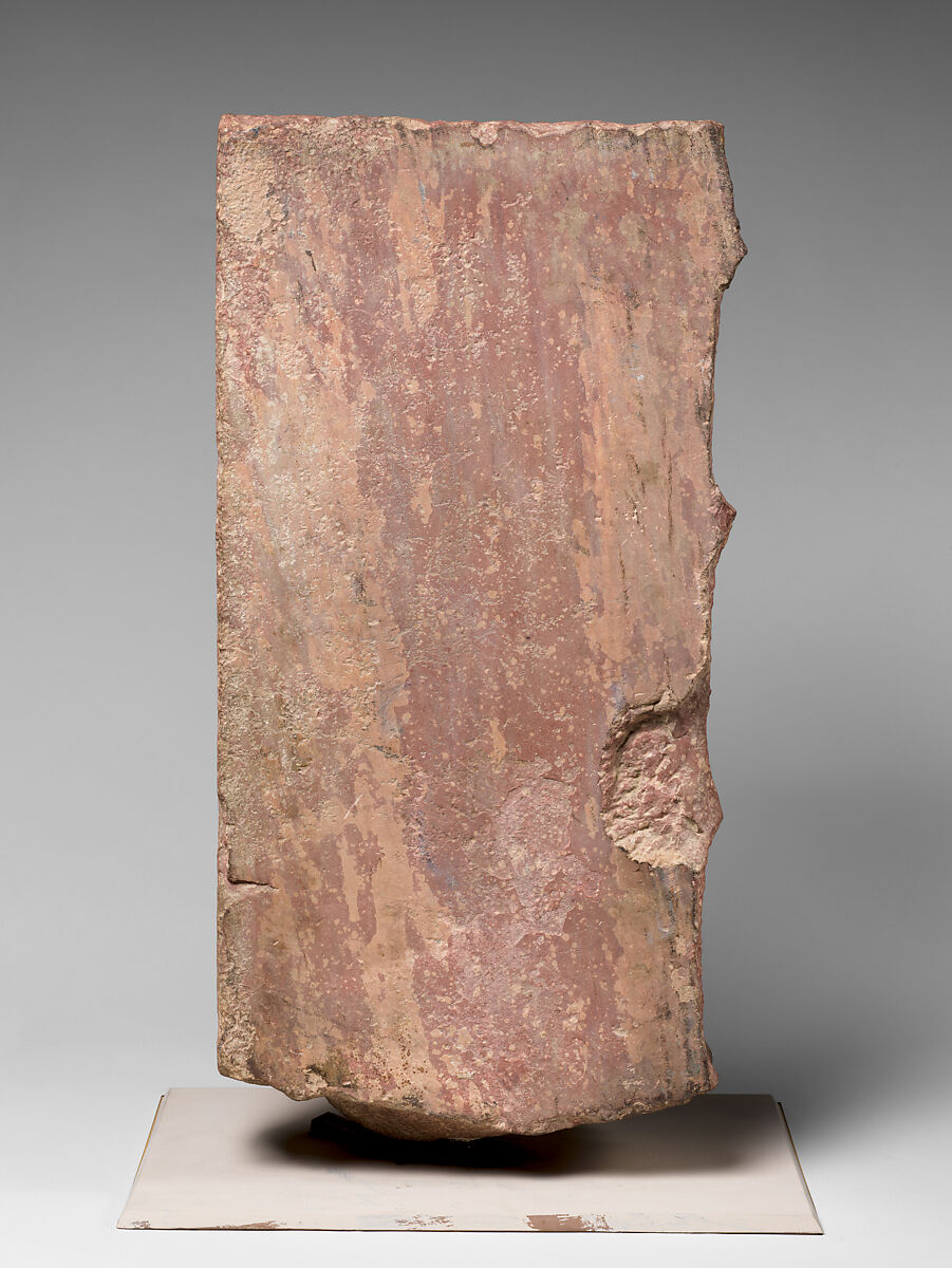 Doorframe with Three Ganas (Nature Deities) Dancing and Playing Instruments, Sandstone, India