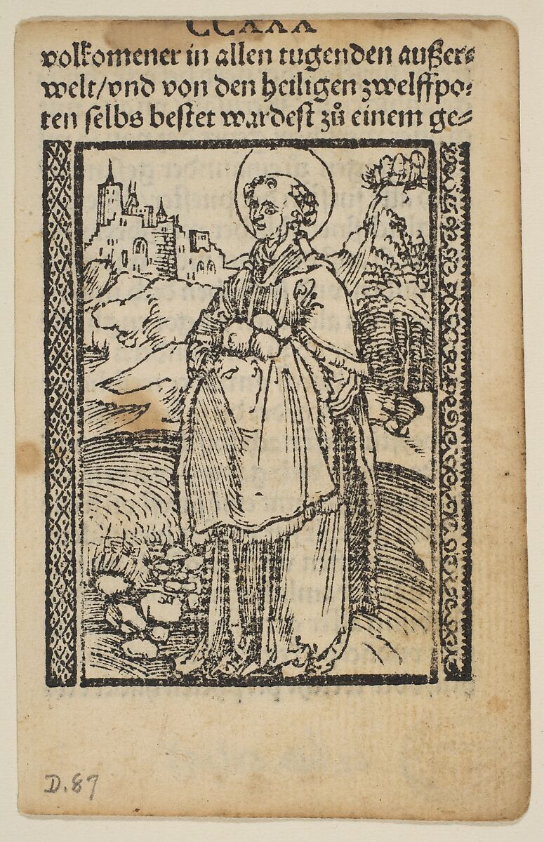 Religious scenes used in Salus Anime, Albrecht Dürer (German, Nuremberg 1471–1528 Nuremberg), Woodcuts