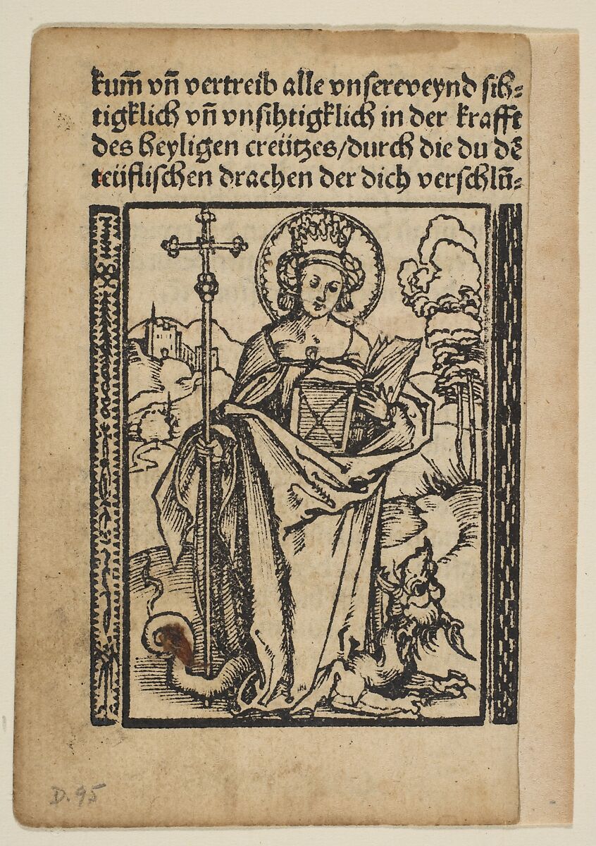 Religious scenes used in Salus Anime, Albrecht Dürer (German, Nuremberg 1471–1528 Nuremberg), Woodcuts