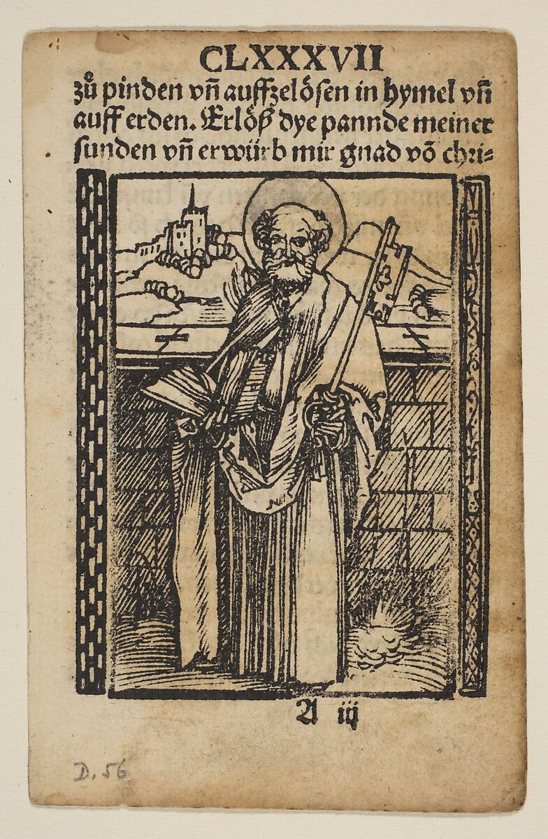 Religious scenes used in Salus Anime, Albrecht Dürer (German, Nuremberg 1471–1528 Nuremberg), Woodcuts