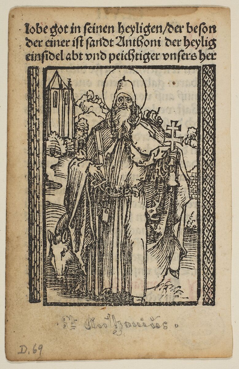 Religious scenes used in Salus Anime, Albrecht Dürer (German, Nuremberg 1471–1528 Nuremberg), Woodcuts