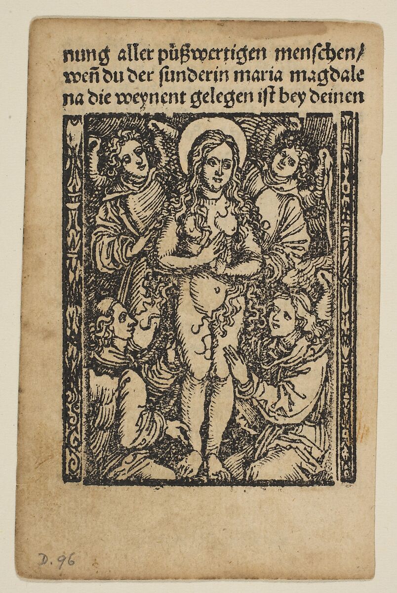 Religious scenes used in Salus Anime, Albrecht Dürer (German, Nuremberg 1471–1528 Nuremberg), Woodcuts