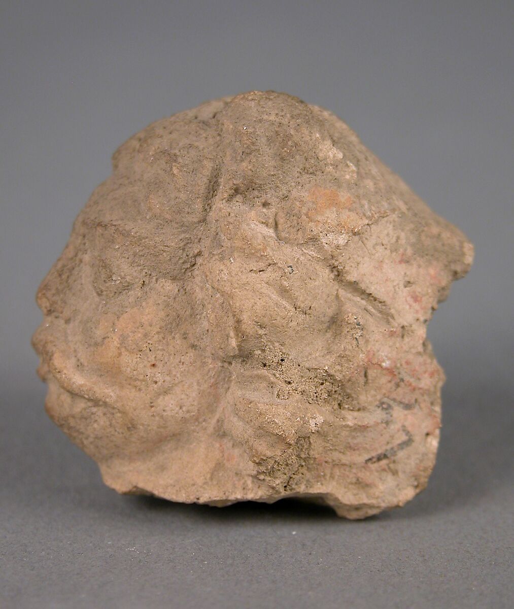 Head of an Iranian Nomad, Stucco, Pakistan (ancient region of Gandhara)