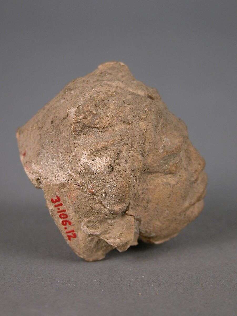 Head of an Iranian Nomad, Stucco, Pakistan (ancient region of Gandhara)
