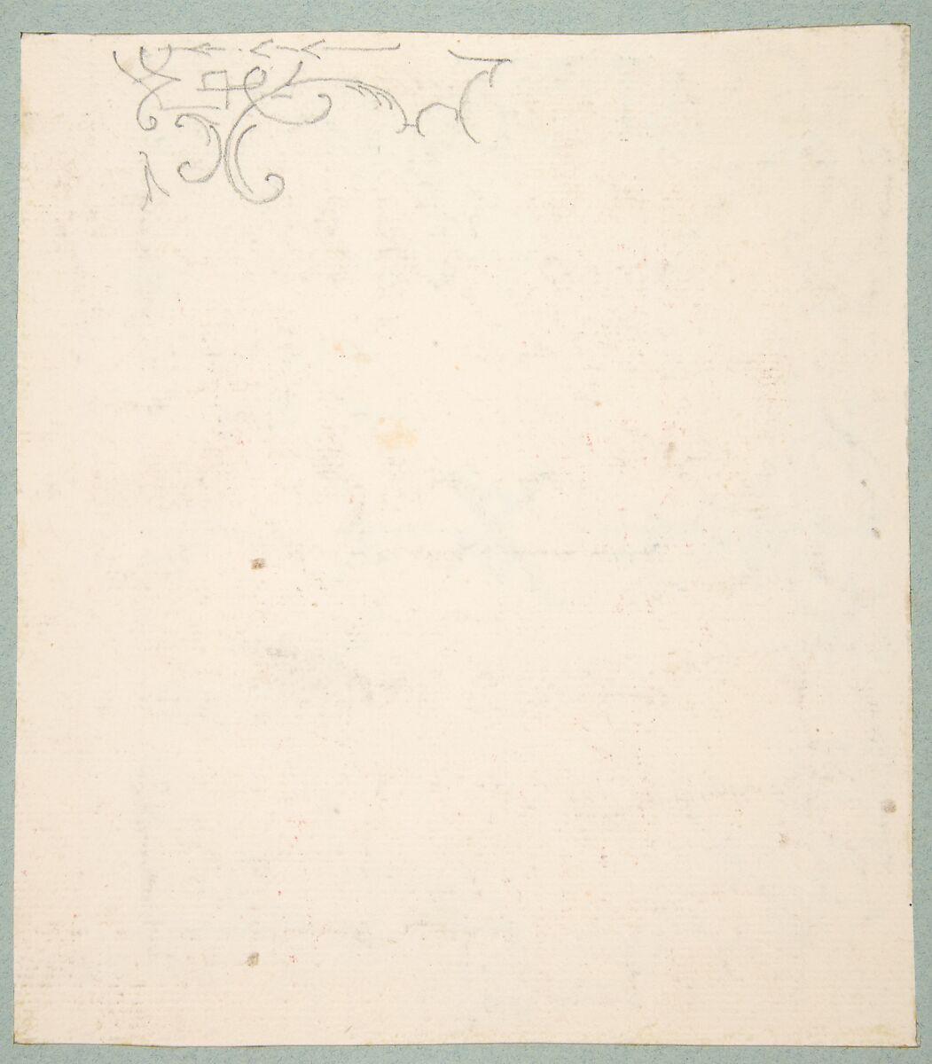 Design for a ceiling, Jules-Edmond-Charles Lachaise (French, died 1897), Graphite, gouache, and watercolor