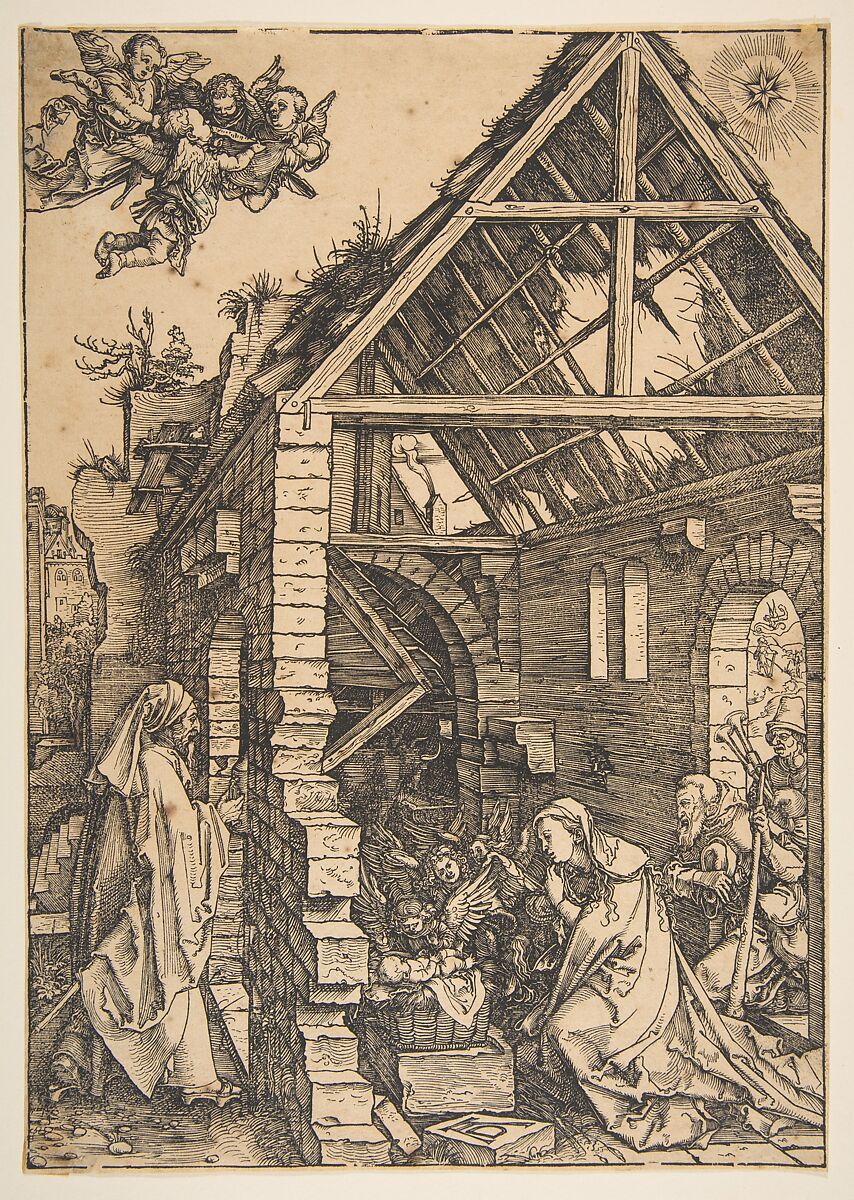 Albrecht Dürer | The Nativity, from The Life of the Virgin | The ...